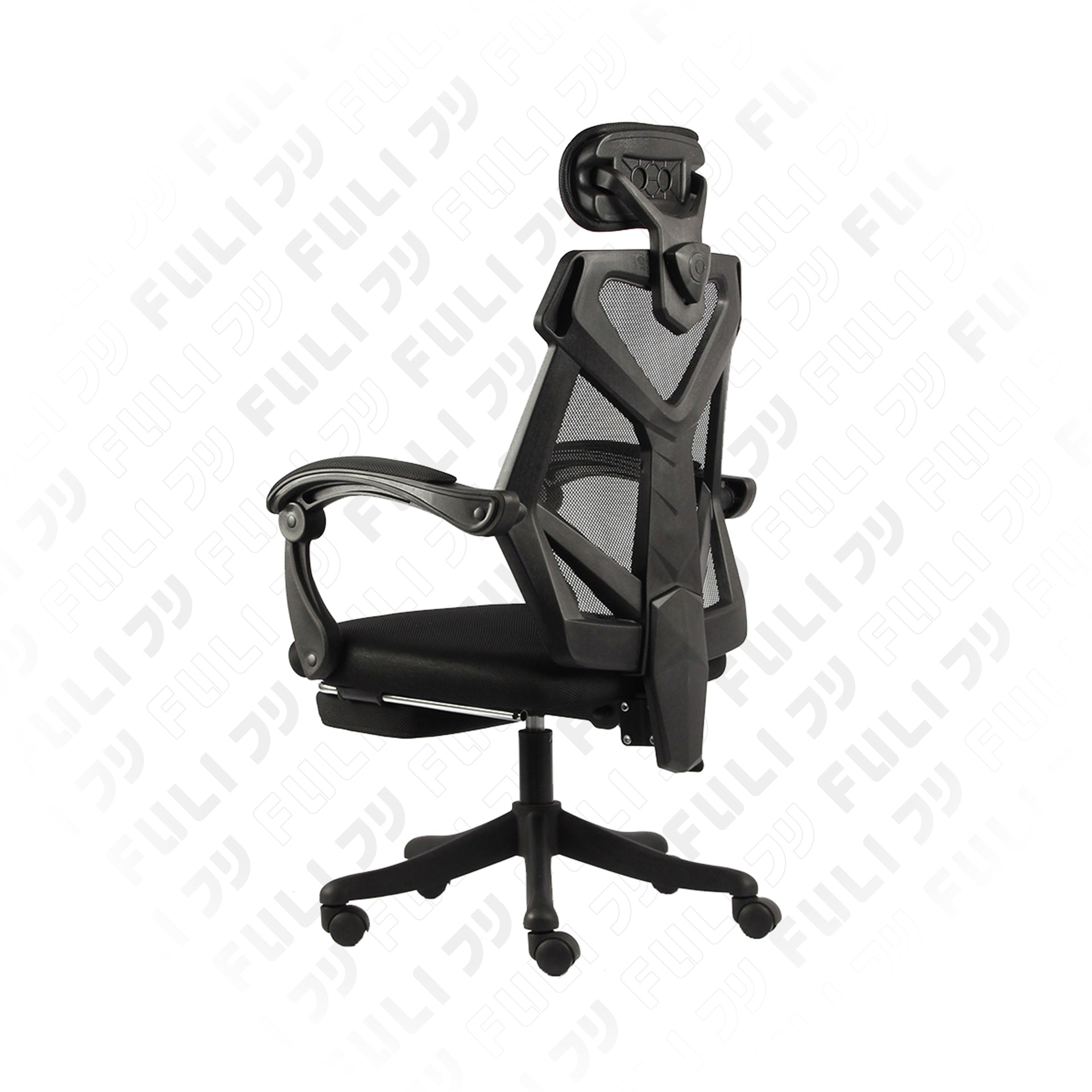 เก้าอี้สุขภาพ รุ่น X8 - สีดำ | FULI X8 ErgoChair - Black