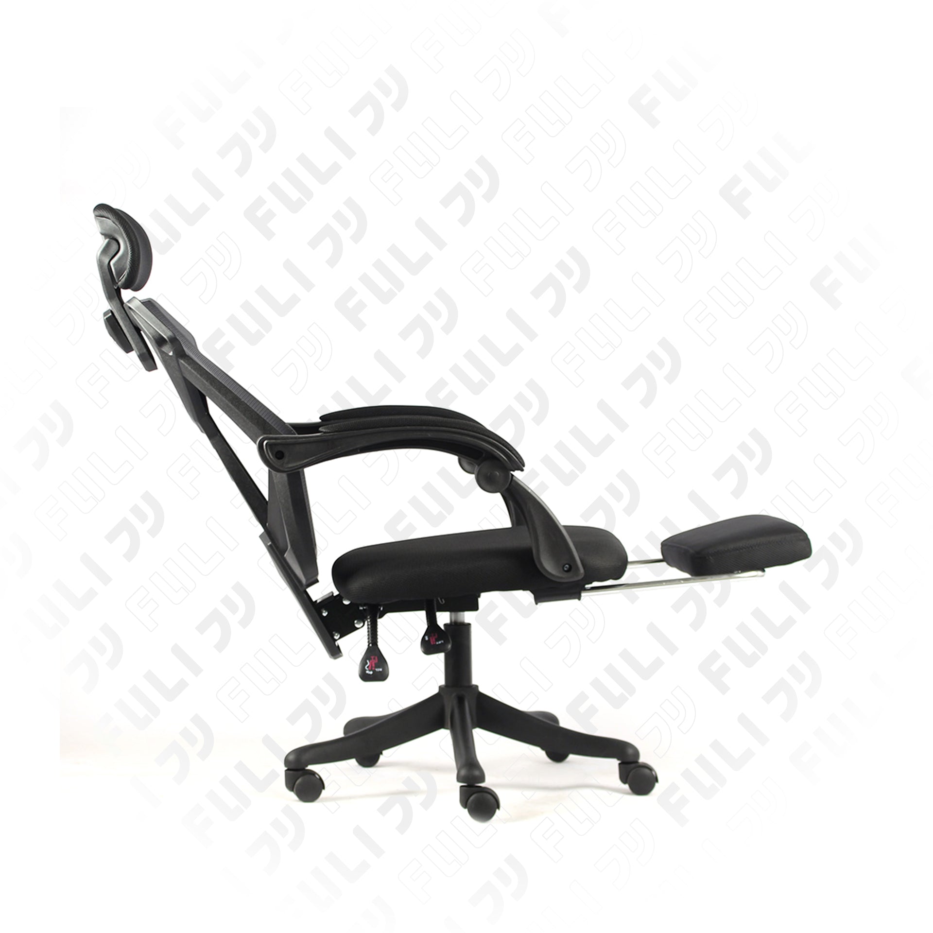 เก้าอี้สุขภาพ รุ่น X8 - สีดำ | FULI X8 ErgoChair - Black
