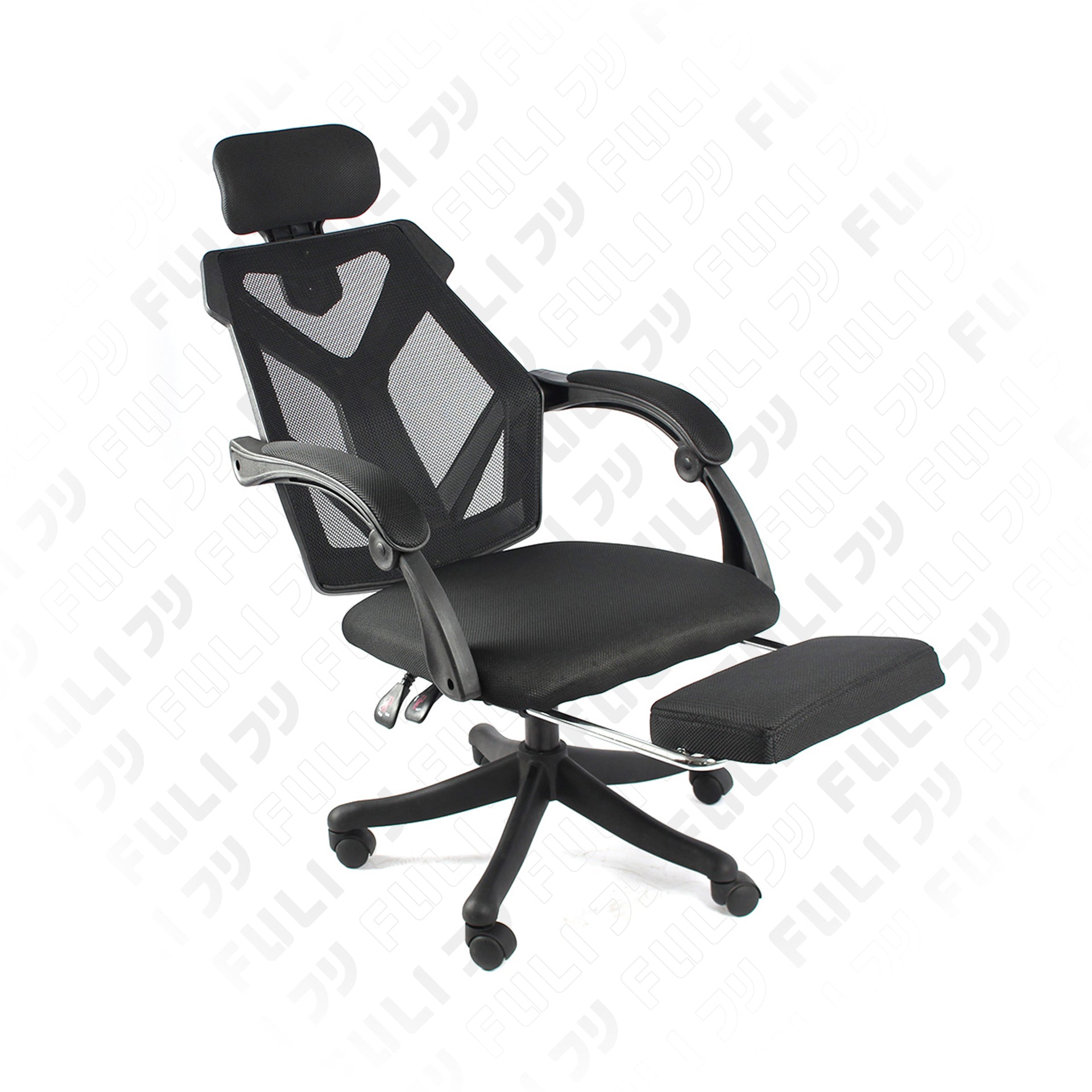 เก้าอี้สุขภาพ รุ่น X8 - สีดำ | FULI X8 ErgoChair - Black