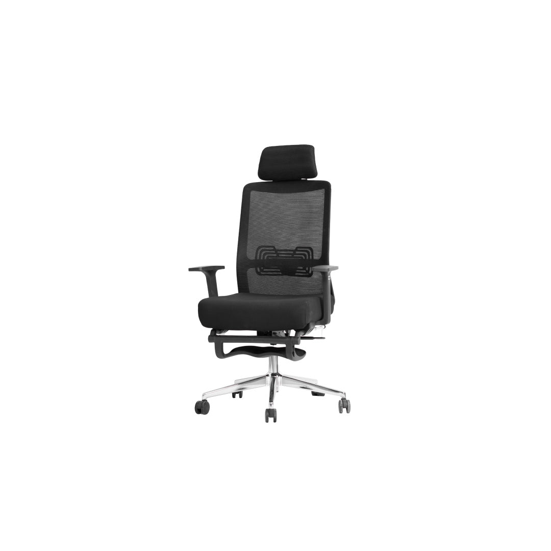 เก้าอี้เพื่อสุขภาพ ErgoMesh Chair รุ่น X9 - สีดำ | FULI X9 Memory Foam ErgoMesh Office Chair - Black