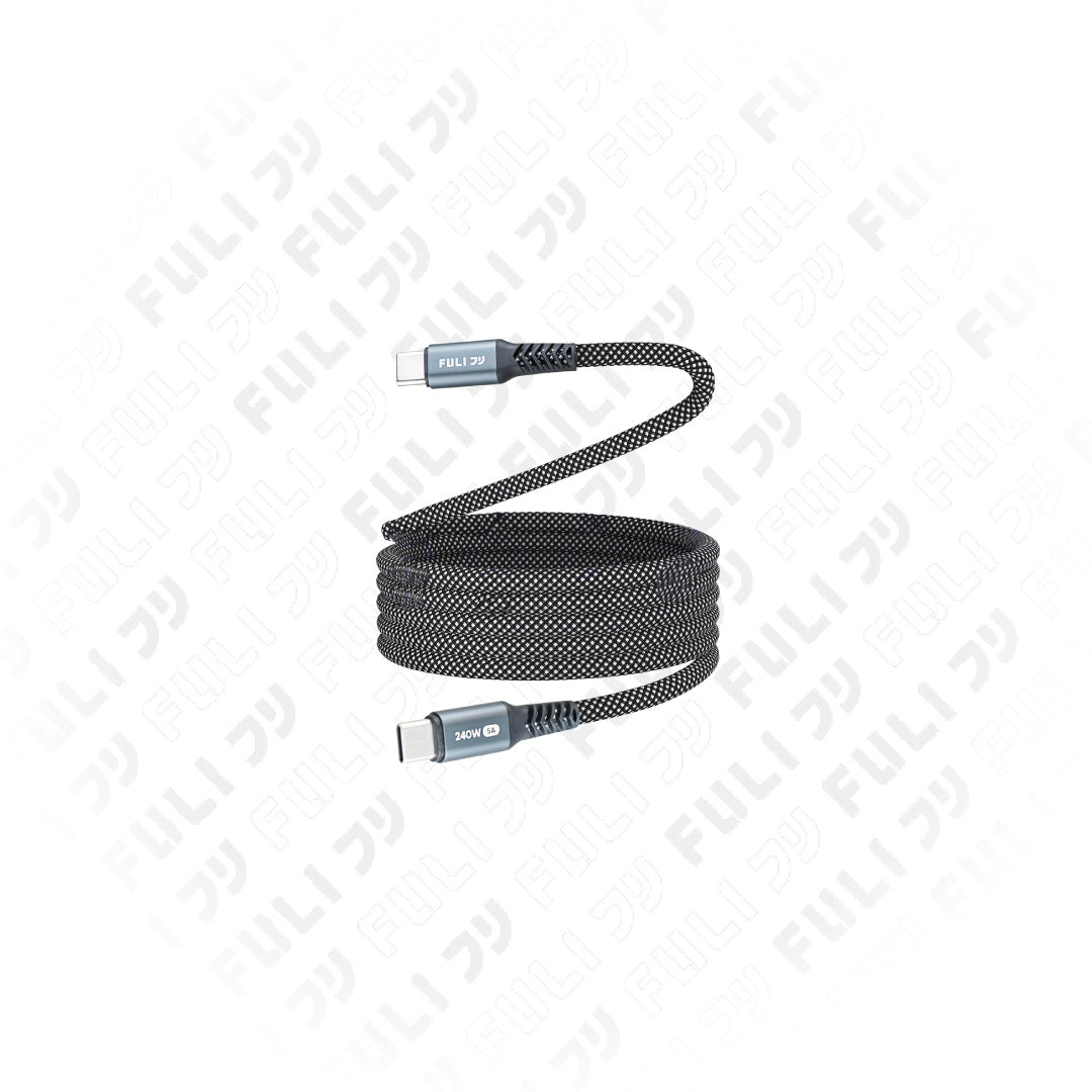 สายชาร์จเร็วแบบแม่เหล็ก Type-C (240W/5A) | Magnetic Charging Cable Type-C (240W/5A)