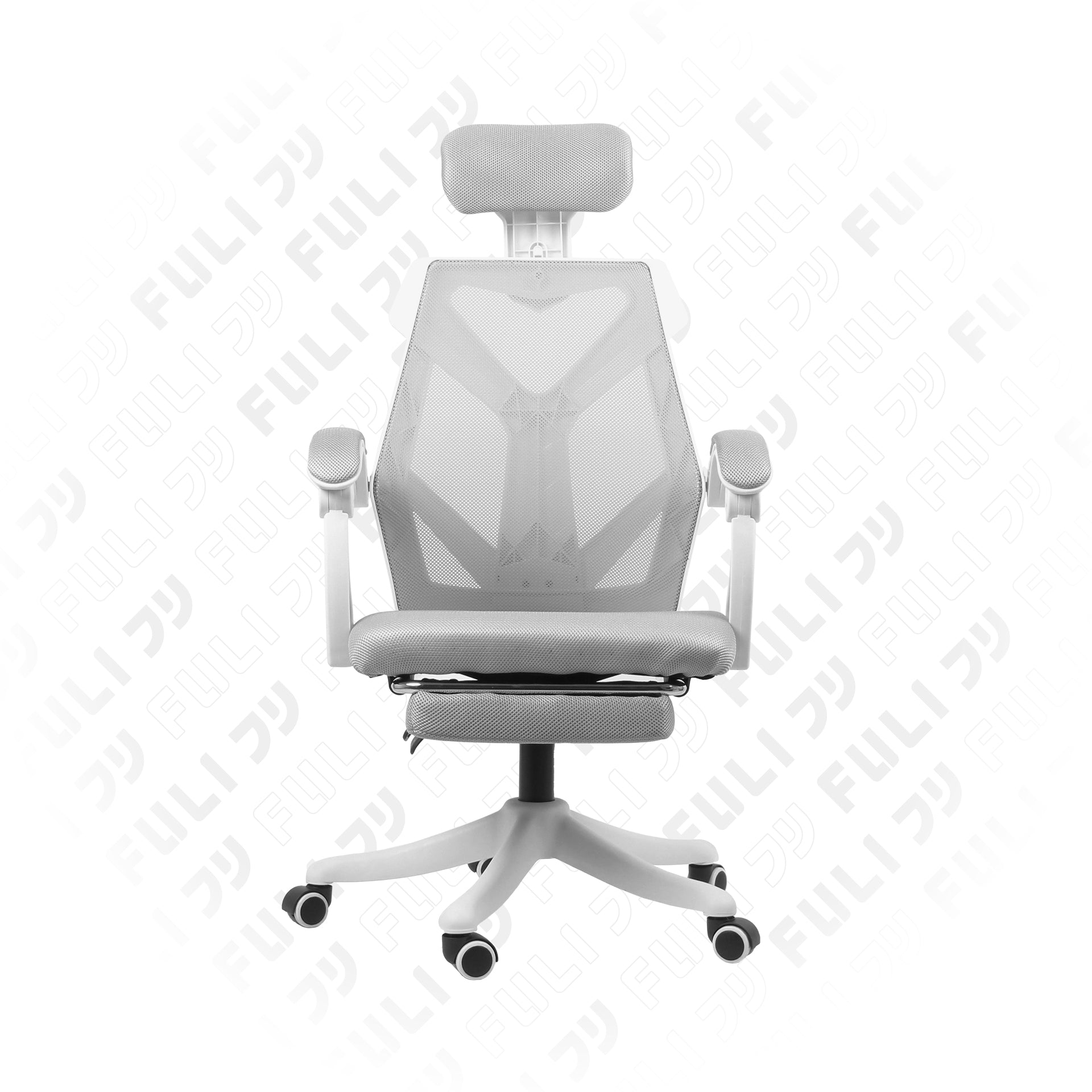 เก้าอี้สุขภาพ รุ่น X8 - ขาว | FULI X8 ErgoChair - White | X8 エルゴチェア - ホワイト