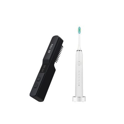 เซตฟันขาวผมสวย FULI Smart Sonic Electric Toothbrush + IONIC Styling Brush