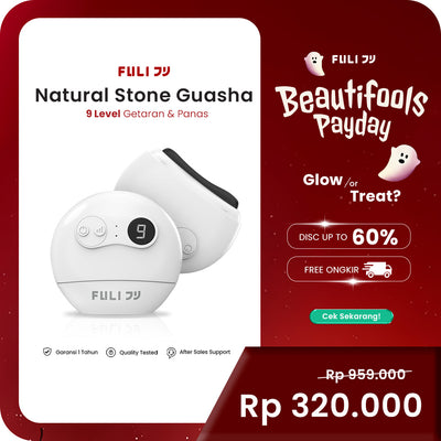 Natural Stone Electric Gua Sha | Alat Pijat Wajah Batu Alam Elektrik