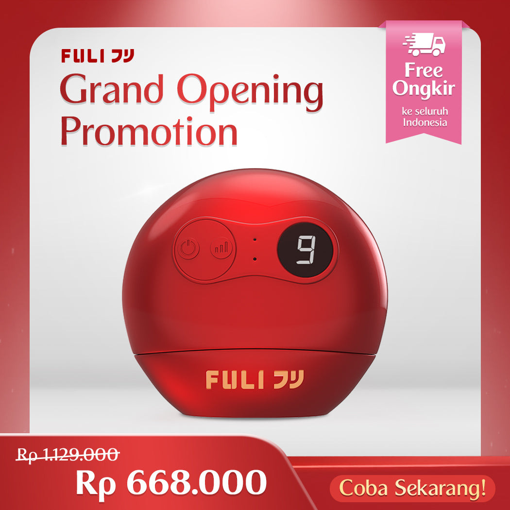 RubyWave Beauty Gua Sha | Alat Pijat Wajah Elektrik