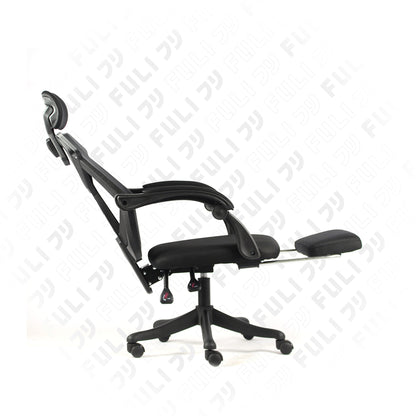 เก้าอี้สุขภาพ รุ่น X8 - สีดำ | FULI X8 ErgoChair - Black