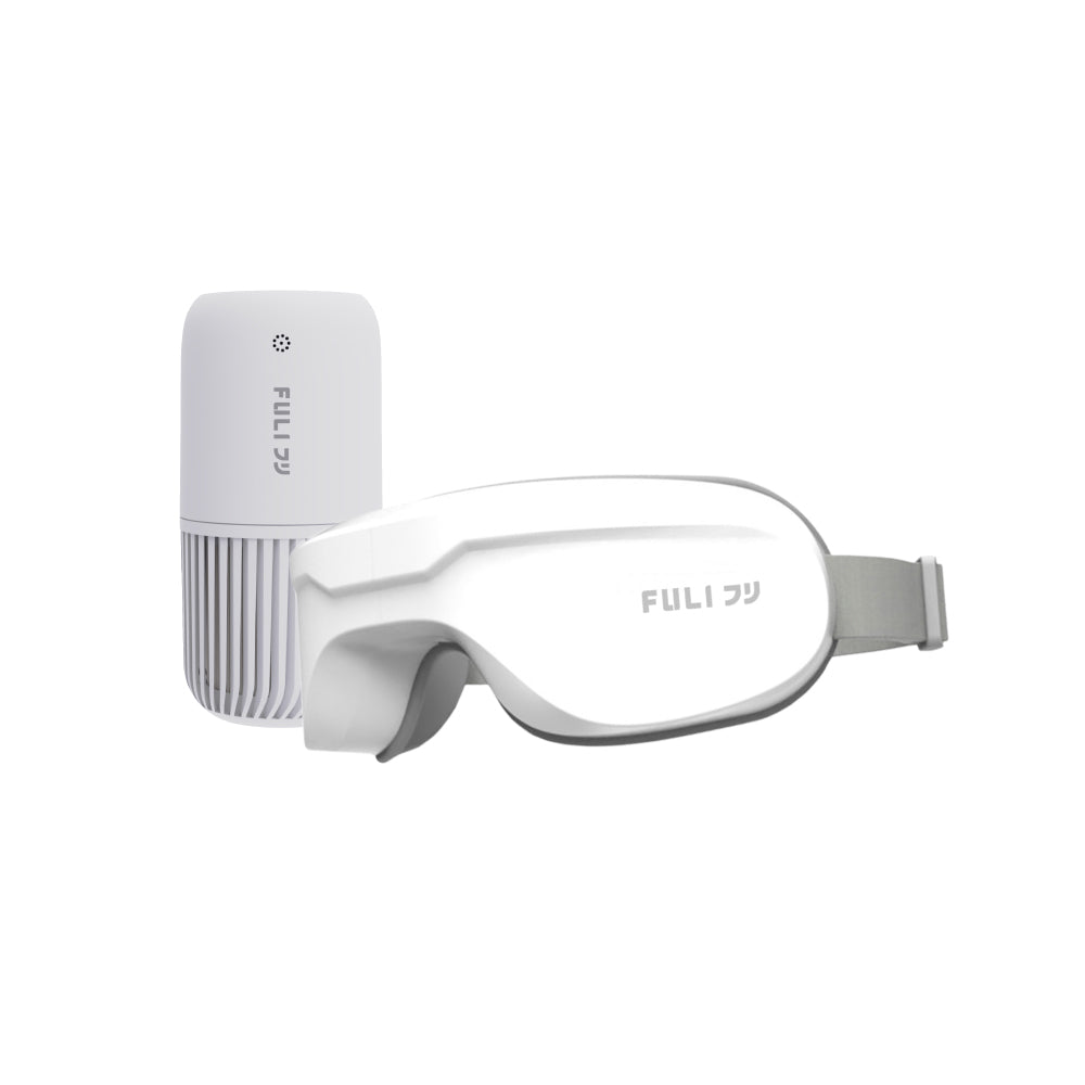 เซตอากาศสดชื่นสบายตา FULI Smart Air Purifier + Smart Eye Massager
