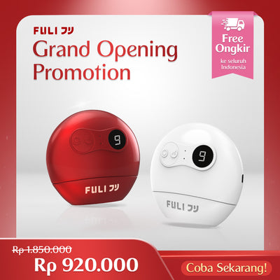 Fuli Beauty Electric Gua Sha Facial Massager Set - Alat Perawatan & Pijat Wajah Gua Sha Elektrik