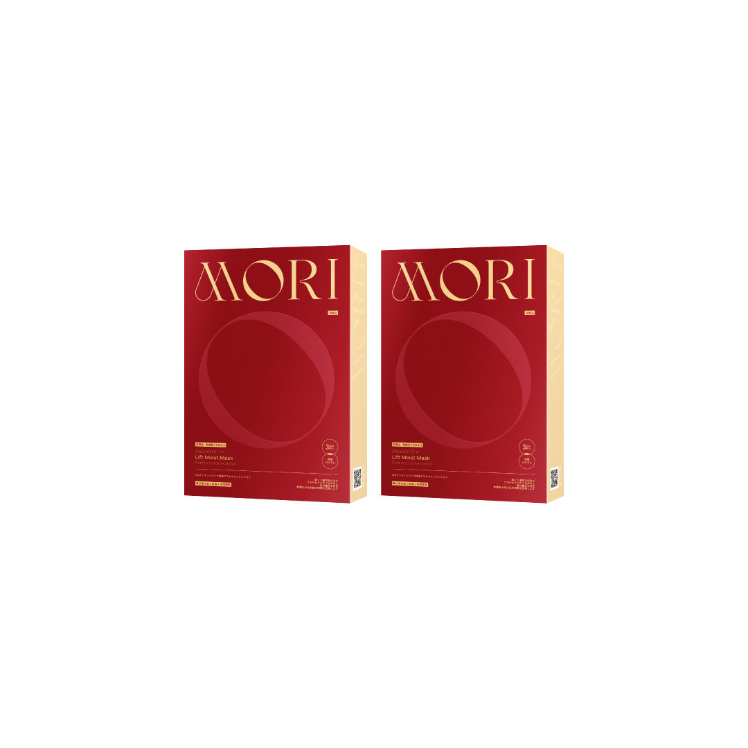 [PRE] [ซื้อคู่ถูกกว่า] MORI Astaxanthin Lift Moist Mask โมริ แอสตาแซนธิน ลิฟท์ มอยส์ มาสก์ 1 กล่อง - (3 ชิ้น)