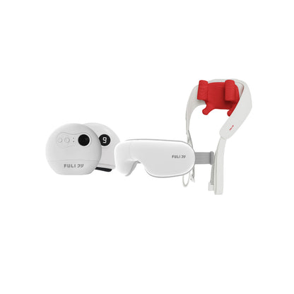 [PRE] เซตตาใสเหนียงหายสบายคอบ่าไหล่ | FULI Smart Eye Massager Lite + FULI Natural Stone Electric Gua Sha + FULI Neck and Shoulder Massager