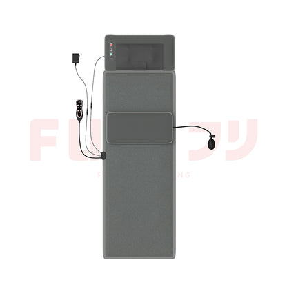 เซตนวดจัดเต็มสวยอัพเกรด FULI Natural Stone Electric Gua Sha + Ergonomic Smart Massager Mattress + Ergo Massage Neck Pillow + Smart Eye Massager