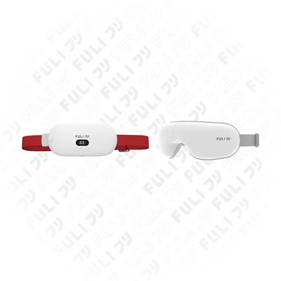 เซตประคบอุ่นสบายตา | FULI Intelligent Heating Wireless Massager + FULI Smart Eye Massager Lite