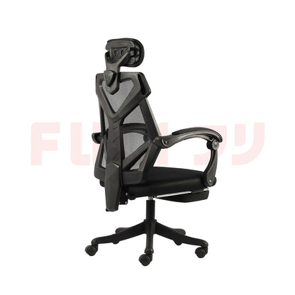 เซตหลับสบาย FULI X8 ErgoChair + 4D Smart Eye Massager - Black ดำ