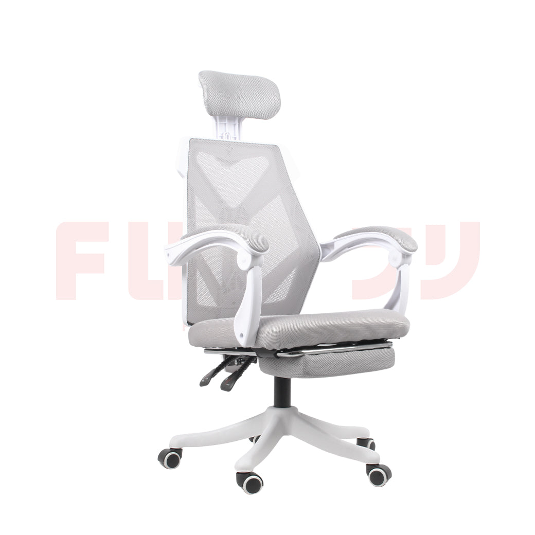 เซตเส้นหลังผ่อนคลาย FULI X8 ErgoChair + ErgoBack Stretcher - White ขาว